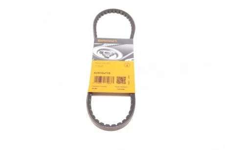Ремінь генератора Fiat Ducato/Citroen Jumper 1.9D/2.0 94-01 Contitech AVX 10X715
