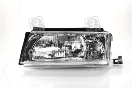 Фара ліва з моторчиком Skoda Octavia (00-) H3/H4 з ПТФ TYC 20-6232-05-2B