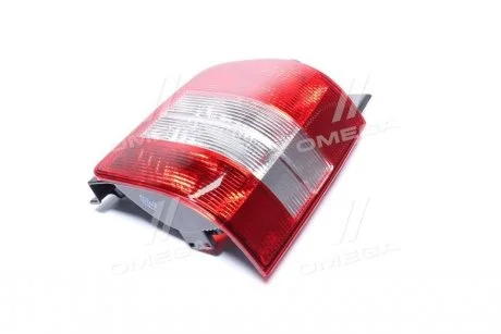 Ліхтар задній правий VW Transporter T5 (03-) подвійні двері, прозорий покажчик поворотів TYC 11-A575-A1-2B