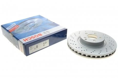 Диск гальмівний (передній) MB S-class (W221) 05-13 (335x32) BOSCH 0 986 479 413