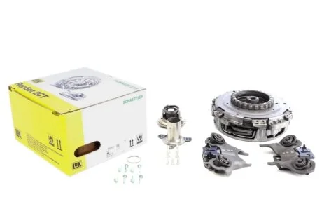 Комплект зчеплення Ford Fiesta VI (CB1, CCN): 1.0 EcoBoost 01/13-, 74kw, Powershift, DPS6 LuK 602 0014 00