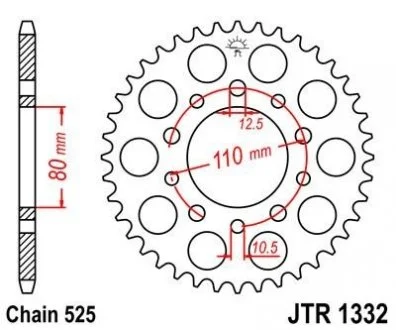 Звезда JT MOTO 111-552-42