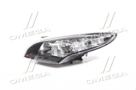 Фара ліва Renault Megane III (09-) H7/H7 чорна TYC 20-B876-A5-2B