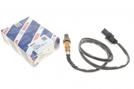 Лямбда-зонд (кількість дротів 5, 1000мм) BMW 1 (E87), 5 (F10), 5 (F11), 7 (F01, F02, F03, F04), X3 (F25), X5 (E70) MAN HOCL, LION´S CITY, NG, NL, NM, TGA, TGL I, TGM I, TGS I 10.5D-6.9D 04.00- BOSCH 0 258 017 025