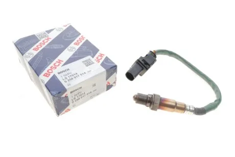 Лямбда-зонд (кількість дротів 5, 350мм) MERCEDES A (W169), B SPORTS TOURER (W245), C (C204), C T-MODEL (S203), C T-MODEL (S204), C (W203), C (W204), CLK (C209), E (A207), E (C207) 0.8D-5.5 09.03- BOSCH 0 258 017 014