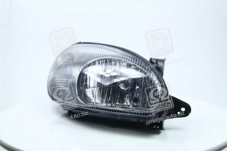 Фара права під коректор Daewoo Lanos, Sens (96-) чорний корпус TYC 20-5895-E5-2B