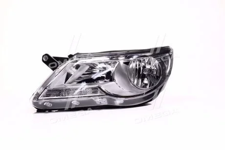 Фара ліва з моторчиком VW Tiguan (08-) EUR TYC 20-B766-05-2B