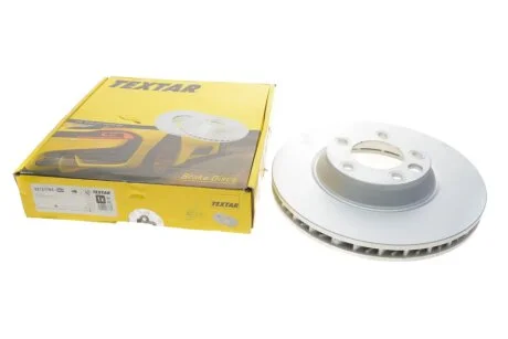 Диск гальмівний (передній) Audi Q7 06-15/Porsche Cayenne 02-/VW Touareg 02-10 (350x34) (L) PRO+ TEXTAR 92121705