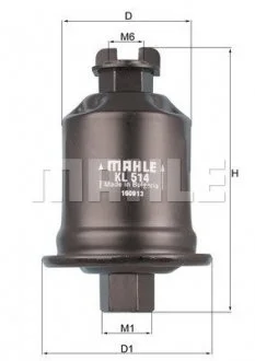 Фільтр палива MAHLE ORIGINAL MAHLE / KNECHT KL514