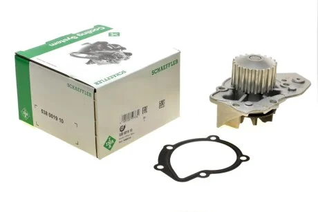 Помпа води Citroen Xantia 1.9D 93-03/Peugeot 205/305/306/309/405 1.7-1.9D/TD 83-98 (20z) INA 538 0019 10