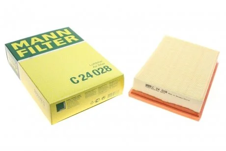 Фильтр воздушный Chevrolet Aveo 1.2 1.2-1.6/1.3D 11-/Ravon R4 15 16- MANN C24028