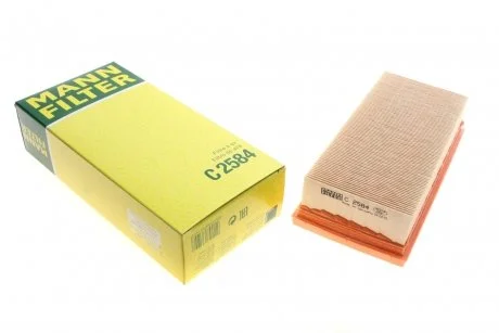 Фільтр повітряний Mitsubishi Colt 1.1-1.5 04-12/Smart Forfour 1.1-1.5 04-06 MANN C2584