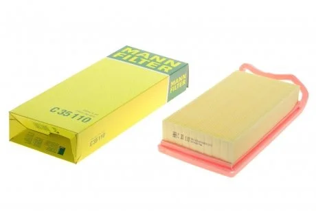 Фільтр повітряний Citroen C5 1.8-2.0 16V/3.0 V6 04-/C6 3.0 V6 24V/Peugeot 407 1.8-2.2 16V/3.0 04-12 MANN C35110