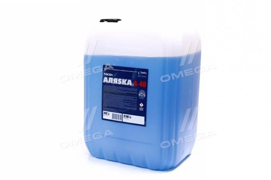 Тосол Аляска А-40 (-40С) (Каністра 20л) АЛЯSКА 5000 (фото 1)