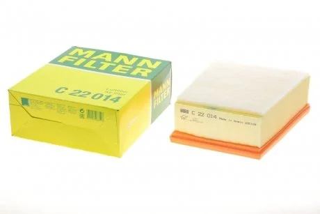 Фільтр повітряний Renault Kangoo 1.5Blue dCi 21-/Scenic/Megane 1.5-1.7dCi/1.6TCe/1.8Blue dCi 15- MANN C22014