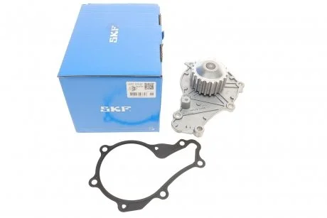 Насос охолоджуючої рідини, з ущільненням CITROEN C1, C2, C2 ENTERPRISE, C3 I, C3 II, C3 PLURIEL, DS3, NEMO, NEMO/MINIVAN, XSARA FORD FIESTA V, FIESTA VI, FUSION MAZDA 2 1.4D/1.6 09.01- SKF VKPC 83140