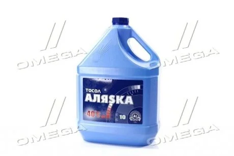 Тосол Аляска А-40 (-40С) (Каністра 10л) АЛЯSКА 5066