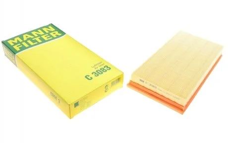 Фільтр повітряний VW Golf/Polo 1.4FSI 02-09/Touran 1.6FSI 03-07 MANN C3083