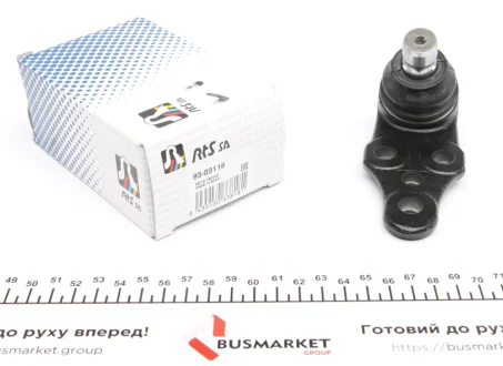 Опора шаровая (передняя/снизу) Chevrolet Lacetti/Daewoo Nubira 03- (d=18mm) RTS 93.03118