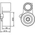 Натяжной ролик GMB GT90380 (фото 4)