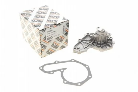 Насос охолоджуючої рідини, з ущільненням VOLVO 340-360, 440, 460, 480, S40 I, V40 DACIA SOLENZA MITSUBISHI CARISMA OPEL ARENA, MOVANO A RENAULT 11, 19 I, 19 I CHAMADE, 19 II 1.6-2.0 10.82- HEPU P054