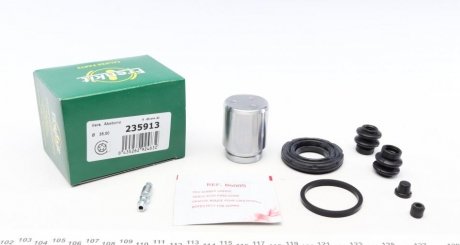 Ремкомплект суппорта (заднего) Nissan Cube/Juke/Qashqai/X-Trail 07- (d=35mm) (Akebono) (+поршень) FRENKIT 235913 (фото 1)