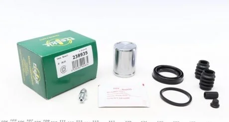 Ремкомплект супорта (заднього) Toyota Avensis/Corolla 03-09 (d=38mm) (Bosch) (+поршень) FRENKIT 238935 (фото 1)