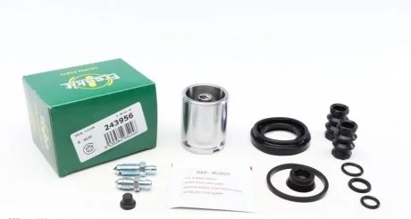 Ремкомплект супорта (заднього) VW Passat 00-05 (d=43mm) (+ поршень з механізмом) (Lucas) FRENKIT 243956