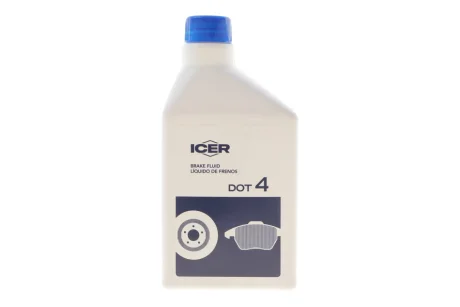 Гальмівна рідина DOT4 (0.5L) ICER 950002