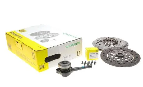 Комплект зчеплення Renault Trafic 2.5dCi/DTi 03-, 99kw, G9U 730, d=230mm LuK 623 3159 34