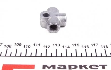 Соединитель тормозной трубки (M10x1) (мама/мама/мама) QUICK BRAKE O3D