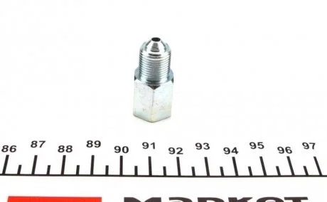 Соединитель тормозной трубки (M12x1/15x32/d=3.2) (мама/папа) QUICK BRAKE OBE