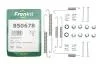 Комплект пружинок колодок ручника Renault Logan 1.4-1.6 05- (Lucas) FRENKIT 950678 (фото 2)