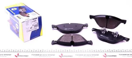 Колодки гальмівні (передні) BMW X5 (E70/F15/F85) 06-/X6 (E71/E72/F16/F86) 08- ICER 181905