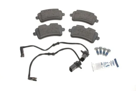 Колодки гальмівні (задні) Audi A6 C7/A7 Sportback/A8 D4 10-18 (+датчики L=295mm) ICER 181986