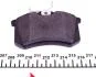Колодки гальмівні (задні) VW Golf/Passat 83-02/ Peugeot 405 87-96 MEYLE 025 209 6115/PD (фото 2)