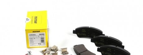 Колодки тормозные (передние) Citroen Berlingo 03- (Bosch) Q+ TEXTAR 2395401 (фото 1)