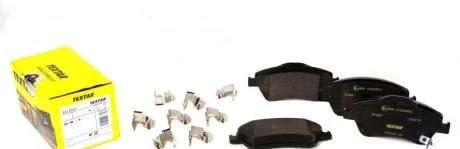 Колодки гальмівні (передні) Toyota Auris/Corolla 06- (Bosch) Q+ TEXTAR 2412201