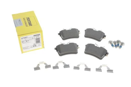 Колодки гальмівні (задні) Citroen Berlingo 08- (Lucas) TEXTAR 2476501