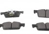 Колодки тормозные (передние) Peugeot 508 10- (с датчиком) (Teves) Q+ (155.1x60.3/54.9x17) TEXTAR 2522201 (фото 2)