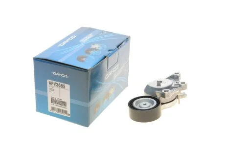 Натяжник ременя генератора Citroen Berlingo/ Peugeot Partner 1.6 HDI 08- (65х36,7) DAYCO APV3685