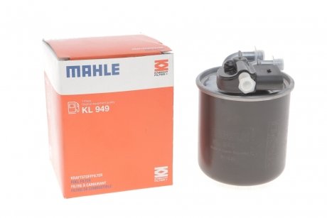 Фильтр топливный MB Sprinter 4,6t 3.0 CDI 09-16/ A-class (W176)/E-class (W212) 11- MAHLE / KNECHT KL 949 (фото 1)