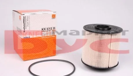 Фильтр топливный MB Vario/Atego OM904 MAHLE / KNECHT KX 67/2D