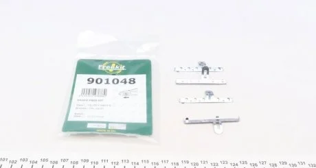 Монтажний к-кт гальмівних колодок пер. Golf III/Passat B3/B4(ATE) FRENKIT 901048