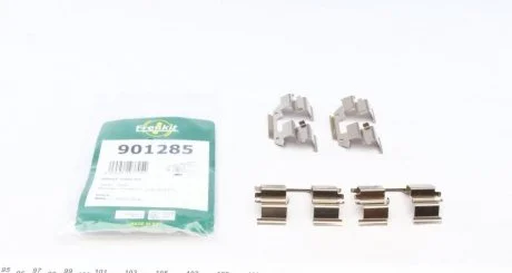 Монтажний к-кт гальмівних колодок пер. Matiz 98-10(Dac) FRENKIT 901285