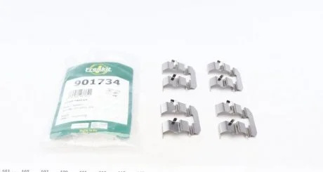 Комплект настановний гальмівних колодок задніх Hyundai Accent (05-)/Kia Cerato (09-) FRENKIT 901734