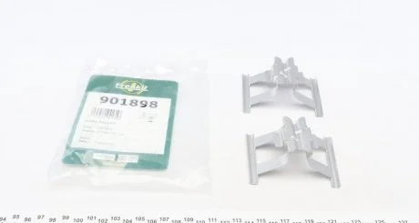 Планка супорта (заднього) прижимна (к-кт) Porsche Cayenne/VW Touareg 10- (Brembo) FRENKIT 901898