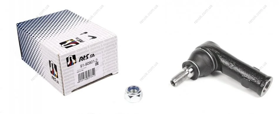Наконечник рулевой тяги (L) VW T4 90-03 (L=85mm/d=16mm) RTS 91-90901-2 (фото 1)