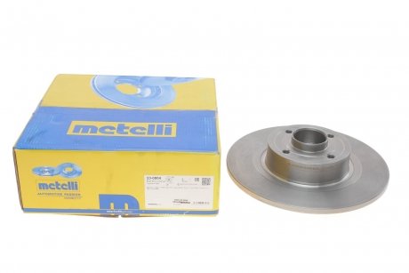 Диск тормозной (задний) Renault Scenic II/Megane II 03-10 (270х10) (+ABS) (с подшипником) (полный) Metelli 23-0804 (фото 1)