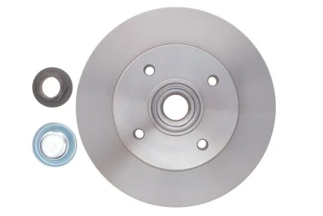 Диск тормозной (задний) Citroen C3 09-/C4/Peugeot 307/207 04-/208 12-(249х9)(полный)(с подшипником) Metelli 23-0878